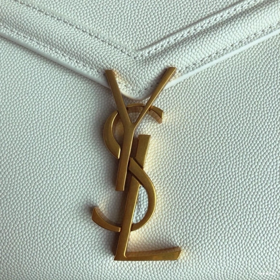 Repladies REP LEATHER CASSANDRA MINI TOP YSL POUDRE BAG HANDLE IN DE EMBOSSED GRAIN 0805